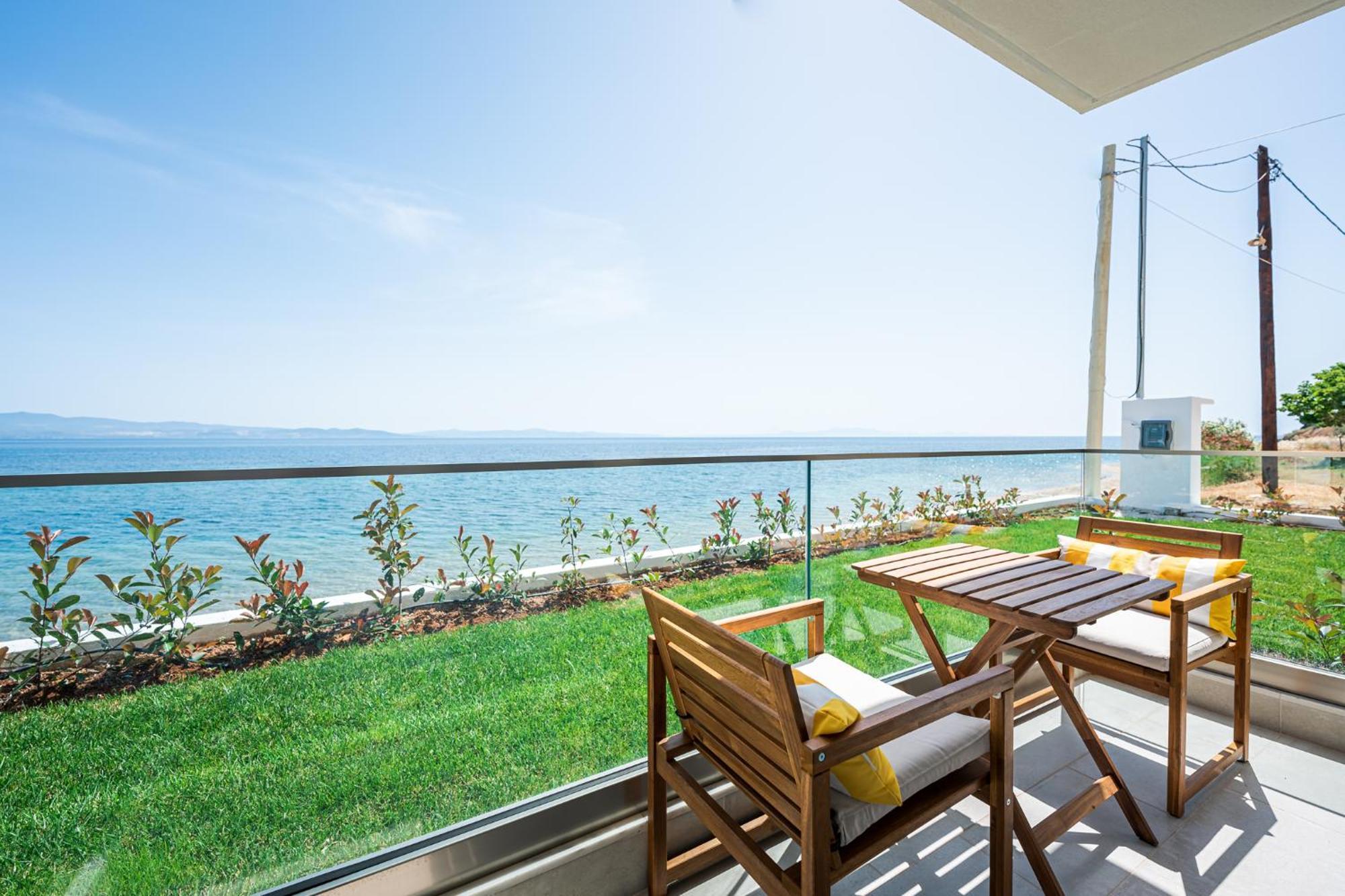 Azzurro E Verde By Rentalspro - Nea Potidaia Halkidiki Nea Poteidaia Bagian luar foto