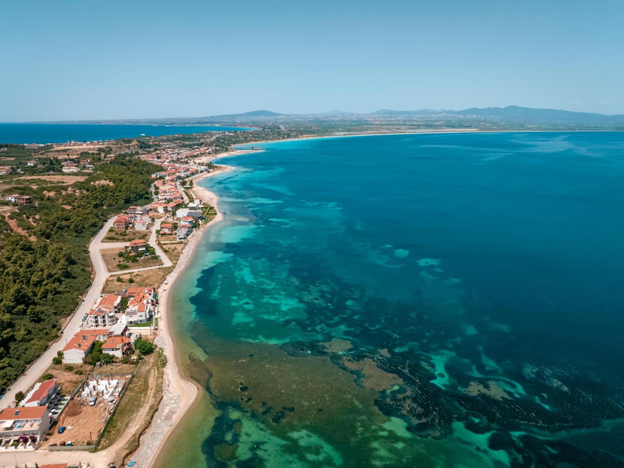 Azzurro E Verde By Rentalspro - Nea Potidaia Halkidiki Nea Poteidaia Bagian luar foto