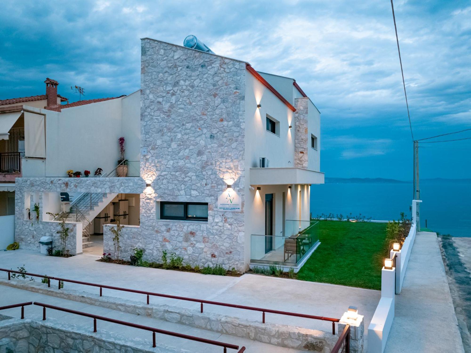 Azzurro E Verde By Rentalspro - Nea Potidaia Halkidiki Nea Poteidaia Bagian luar foto