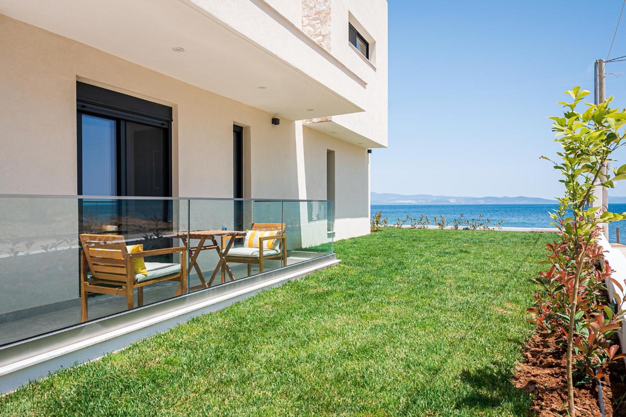 Azzurro E Verde By Rentalspro - Nea Potidaia Halkidiki Nea Poteidaia Bagian luar foto