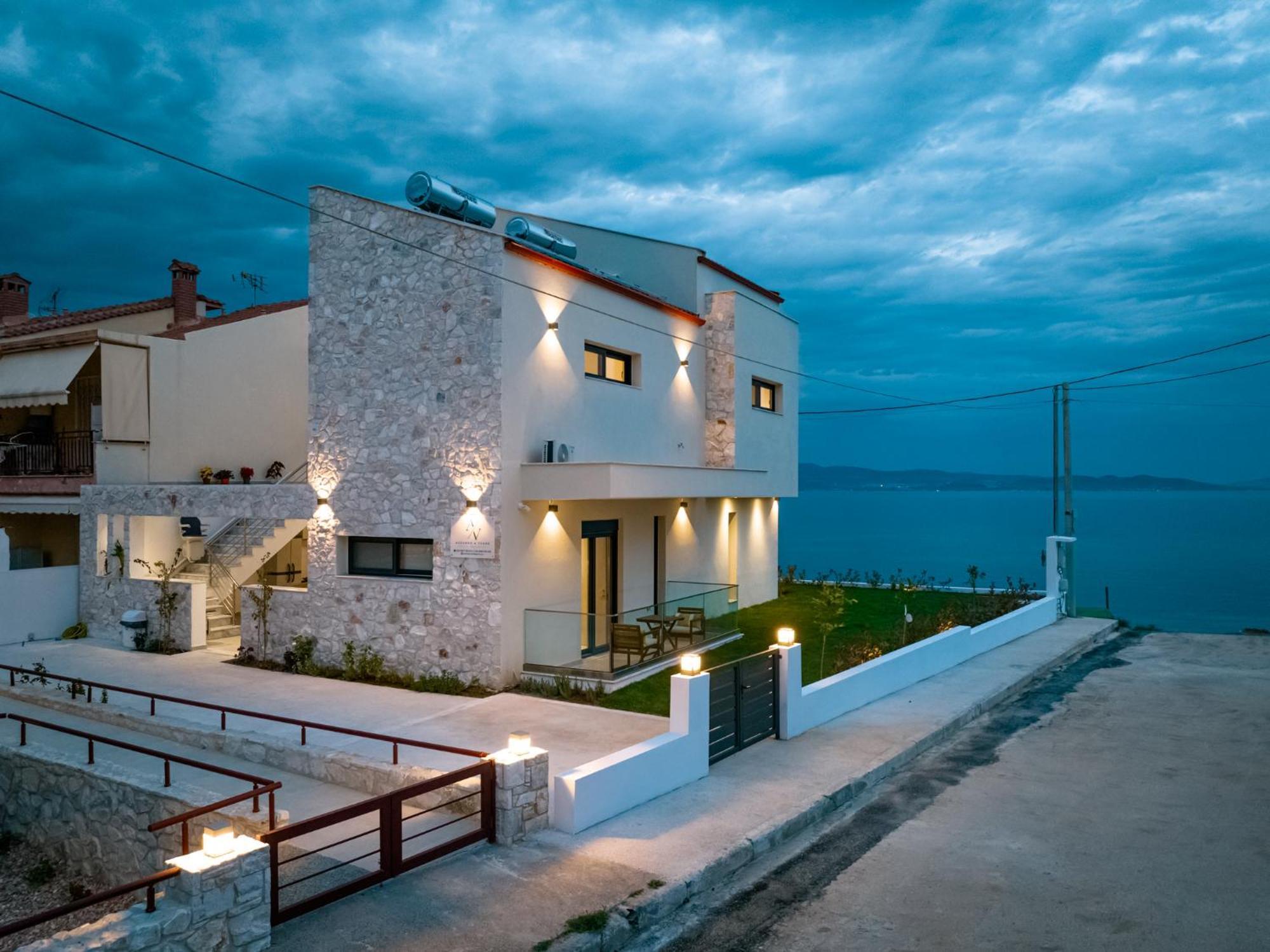 Azzurro E Verde By Rentalspro - Nea Potidaia Halkidiki Nea Poteidaia Bagian luar foto
