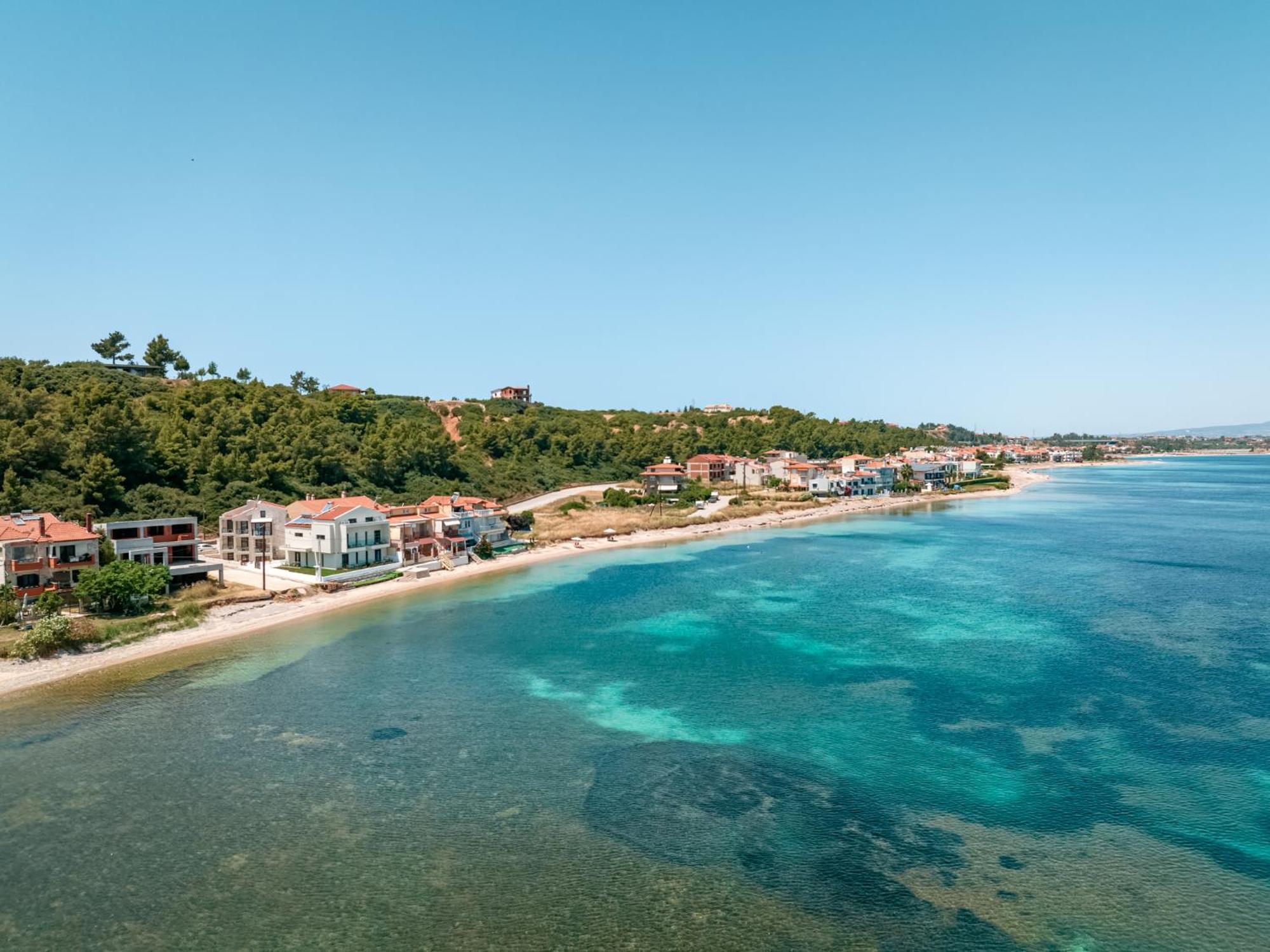 Azzurro E Verde By Rentalspro - Nea Potidaia Halkidiki Nea Poteidaia Bagian luar foto