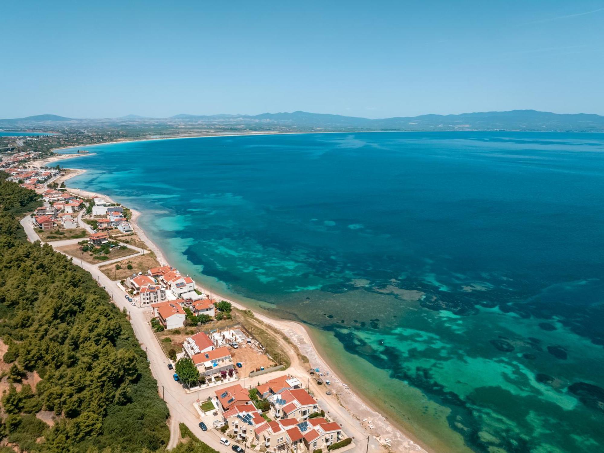 Azzurro E Verde By Rentalspro - Nea Potidaia Halkidiki Nea Poteidaia Bagian luar foto