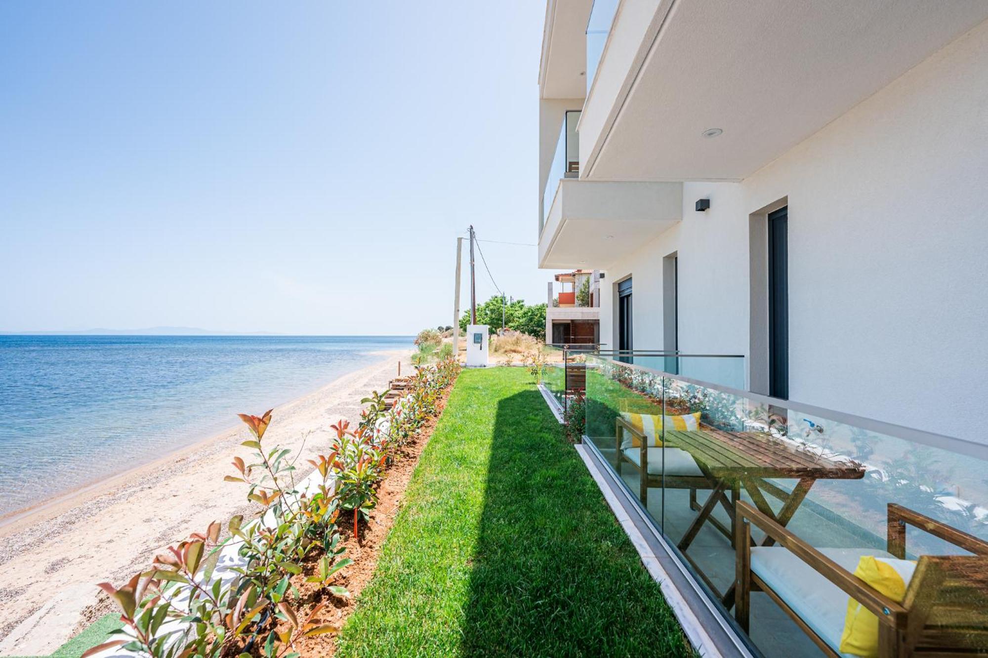 Azzurro E Verde By Rentalspro - Nea Potidaia Halkidiki Nea Poteidaia Bagian luar foto