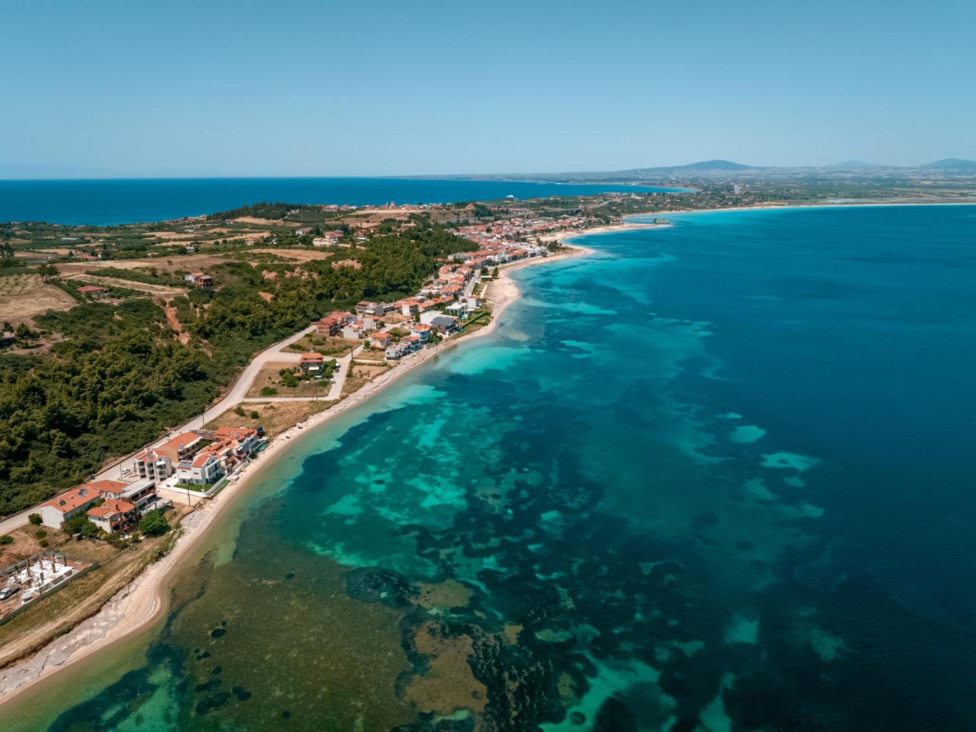 Azzurro E Verde By Rentalspro - Nea Potidaia Halkidiki Nea Poteidaia Bagian luar foto