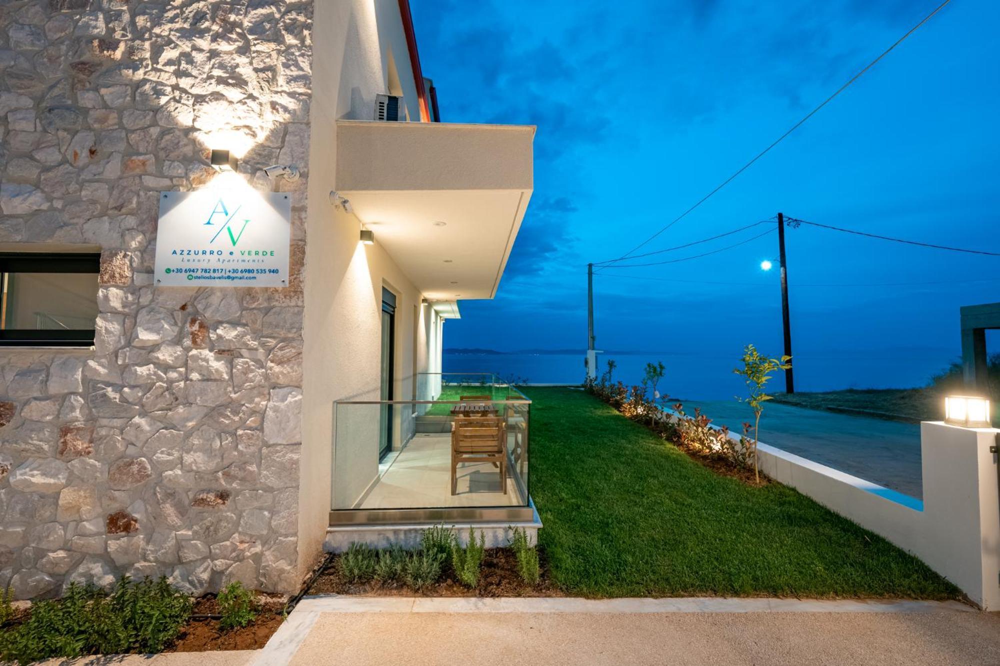 Azzurro E Verde By Rentalspro - Nea Potidaia Halkidiki Nea Poteidaia Bagian luar foto