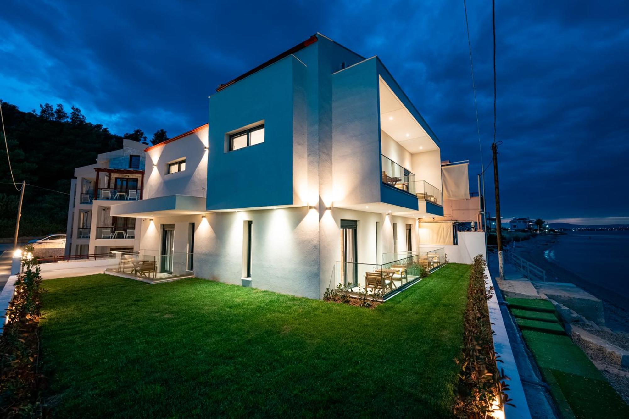 Azzurro E Verde By Rentalspro - Nea Potidaia Halkidiki Nea Poteidaia Bagian luar foto