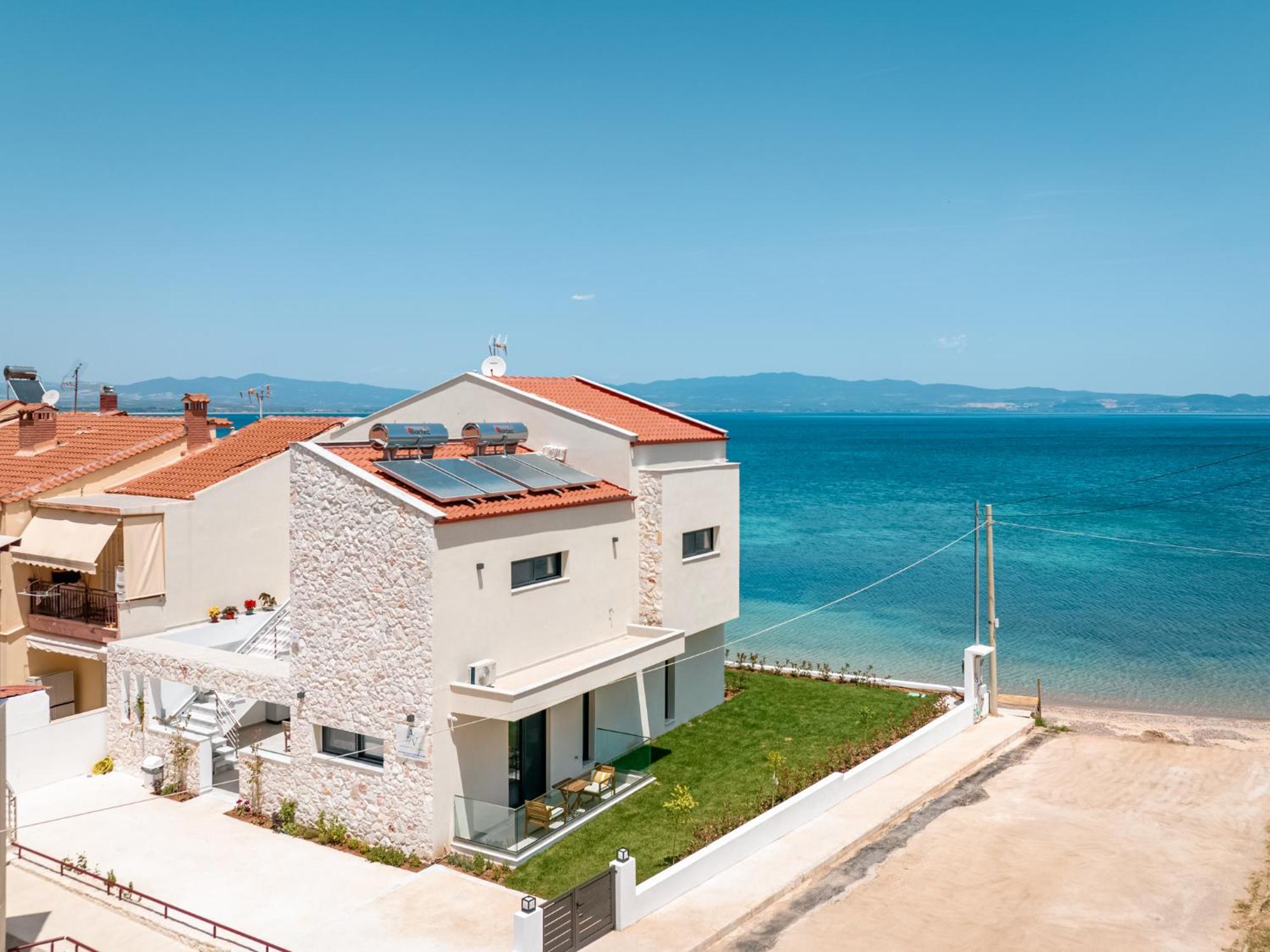 Azzurro E Verde By Rentalspro - Nea Potidaia Halkidiki Nea Poteidaia Bagian luar foto